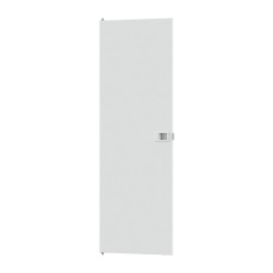 Porte articulée aluminium pour coffret 750x250mm RAL 9003