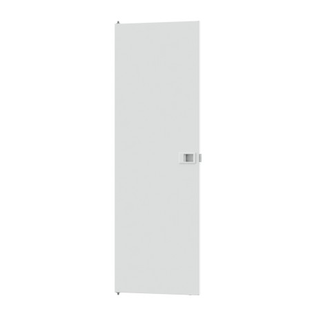 Porte articulée aluminium pour coffret 750x250mm RAL 9003