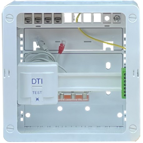 C-Start 250  - Grade 3TV - 4 RJ45 Cat. 6A blindés - DTI